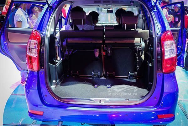 khoang hanh ly toyota avanza 2021 sanxeoto vn - Toyota Avanza 2023 giá bán khuyến mãi, hình ảnh thực tế