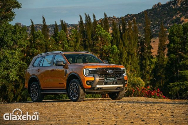 Ford Everest Wildtrak 2024 giá bán khuyến mãi, hình ảnh xe